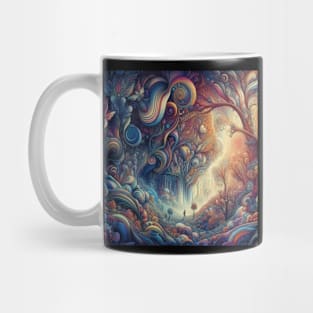 Alone in the woods Mug